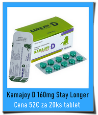 sexuálna výkonnosť s liekom Kamajoy D 160mg